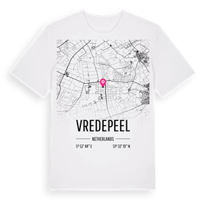 Vredepeel karta t-shirt – ekologisk bomull t-shirt från Pinshirt