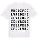 Vredepeel ordlek t-shirt