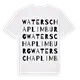 Waterschap Limburg ordlek t-shirt