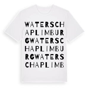 Waterschap Limburg ordlek t-shirt – ekologisk bomull t-shirt från Pinshirt