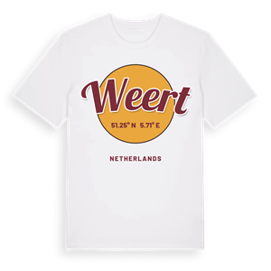 Weert cirkel t-shirt – ekologisk bomull t-shirt från Pinshirt