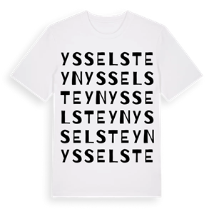 Ysselsteyn ordlek t-shirt – ekologisk bomull t-shirt från Pinshirt