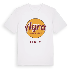 Agra cirkel t-shirt – ekologisk bomull t-shirt från Pinshirt