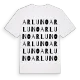 Arluno ordlek t-shirt