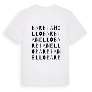 Barbianello ordlek t-shirt – ekologisk bomull t-shirt från Pinshirt
