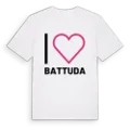 Jag älskar Battuda t-shirt stort tryck