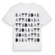 Battuda ordlek t-shirt