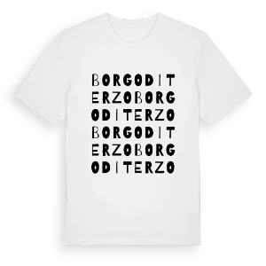 Borgo di Terzo ordlek t-shirt – ekologisk bomull t-shirt från Pinshirt