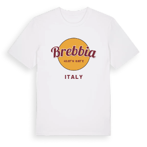 Brebbia cirkel t-shirt – ekologisk bomull t-shirt från Pinshirt