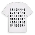 Brignano Gera d'Adda ordlek t-shirt