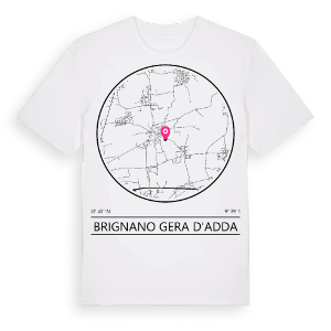 Brignano Gera d'Adda t-shirt – ekologisk bomull t-shirt från Pinshirt
