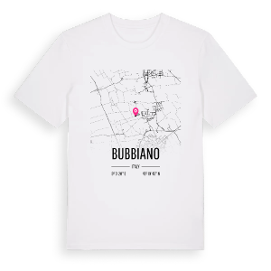 Bubbiano karta t-shirt – ekologisk bomull t-shirt från Pinshirt