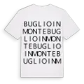 Buglio in Monte ordlek t-shirt