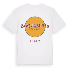 Buguggiate cirkel t-shirt – ekologisk bomull t-shirt från Pinshirt