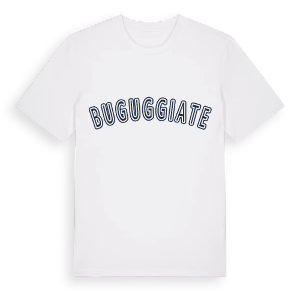 Buguggiate college t-shirt – ekologisk bomull t-shirt från Pinshirt