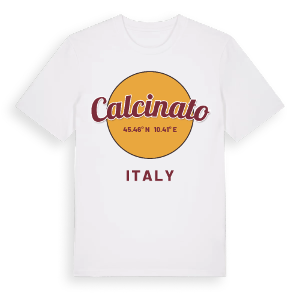 Calcinato cirkel t-shirt – ekologisk bomull t-shirt från Pinshirt