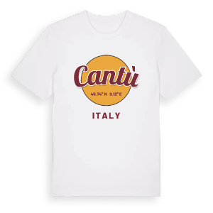 Cantù cirkel t-shirt – ekologisk bomull t-shirt från Pinshirt