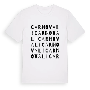 Carnovali ordlek t-shirt – ekologisk bomull t-shirt från Pinshirt