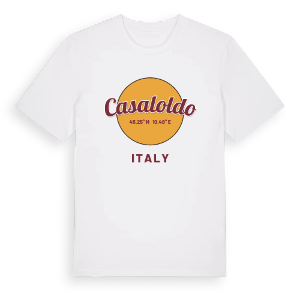 Casaloldo cirkel t-shirt – ekologisk bomull t-shirt från Pinshirt