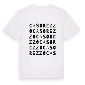 Casorezzo ordlek t-shirt – ekologisk bomull t-shirt från Pinshirt