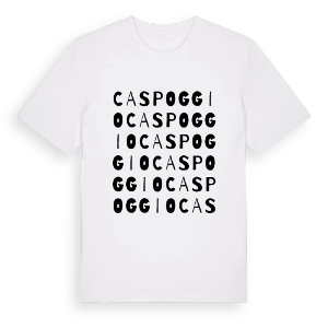 Caspoggio ordlek t-shirt – ekologisk bomull t-shirt från Pinshirt
