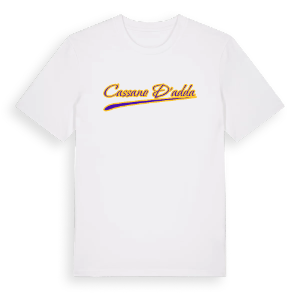 Cassano d'Adda baseball t-shirt – ekologisk bomull t-shirt från Pinshirt