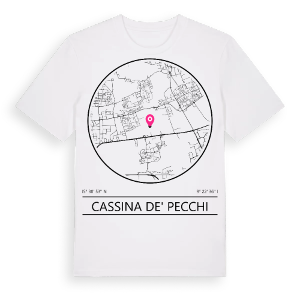 Cassina de' Pecchi t-shirt – ekologisk bomull t-shirt från Pinshirt