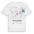 Castello d'Agogna karta t-shirt