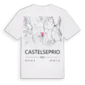 Castelseprio karta t-shirt