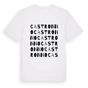 Castronno ordlek t-shirt – ekologisk bomull t-shirt från Pinshirt