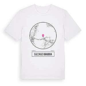 Cazzago Brabbia t-shirt – ekologisk bomull t-shirt från Pinshirt