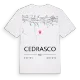 Cedrasco karta t-shirt