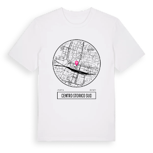 Centro Storico Sud t-shirt – ekologisk bomull t-shirt från Pinshirt