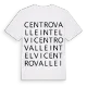 Centro Valle Intelvi ordlek t-shirt