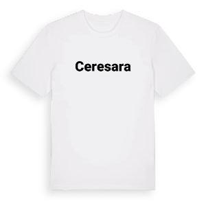 Ceresara fetstil t-shirt – ekologisk bomull t-shirt från Pinshirt