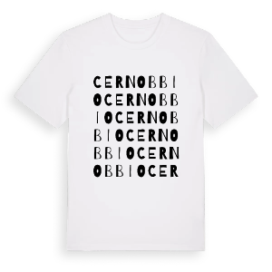 Cernobbio ordlek t-shirt – ekologisk bomull t-shirt från Pinshirt