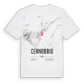 Cernobbio karta t-shirt