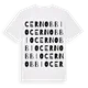 Cernobbio ordlek t-shirt