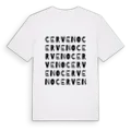 Cerveno ordlek t-shirt