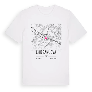 Chiesanuova karta t-shirt – ekologisk bomull t-shirt från Pinshirt