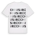 Chiusure ordlek t-shirt