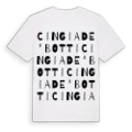 Cingia de' Botti ordlek t-shirt