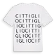 Cittiglio ordlek t-shirt