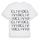 Clivio ordlek t-shirt