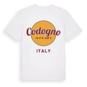 Codogno cirkel t-shirt – ekologisk bomull t-shirt från Pinshirt