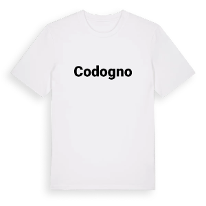 Codogno fetstil t-shirt – ekologisk bomull t-shirt från Pinshirt