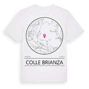 Colle Brianza t-shirt – ekologisk bomull t-shirt från Pinshirt