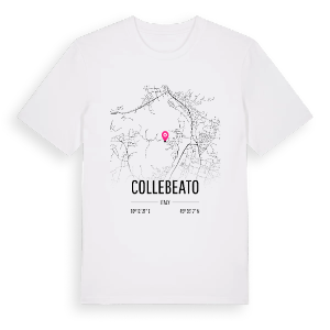 Collebeato karta t-shirt – ekologisk bomull t-shirt från Pinshirt