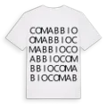 Comabbio ordlek t-shirt