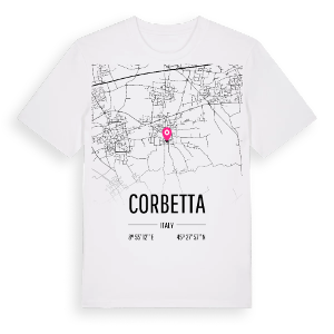 Corbetta karta t-shirt – ekologisk bomull t-shirt från Pinshirt